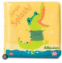 Lilliputiens: książeczka do kąpieli krokodyl Jungle Splash