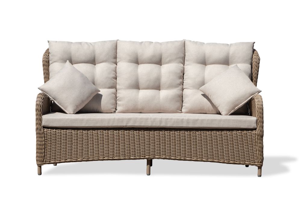 Meble ogrodowe premium MARBELLA technorattan KOMPLET wypoczynkowy HIT