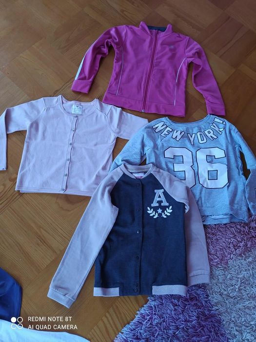 Zestaw dla dziewczynki 128, 19 sztuk