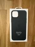 iPhone 14 plus Apple leather case Forest green skorzane| Nowe