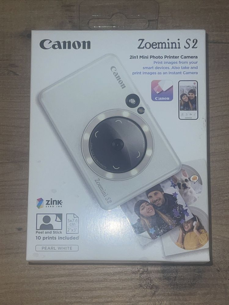 Câmara Canon Zoemini S2 - Nova/Selada
