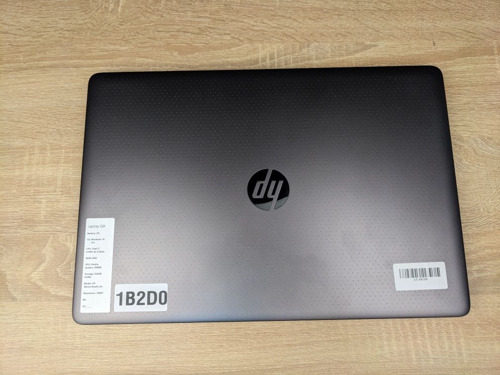 Ноутбук hp zbook 15g3 i7 6700HQ M1000M 4gb 16/256ssd Full hd ips