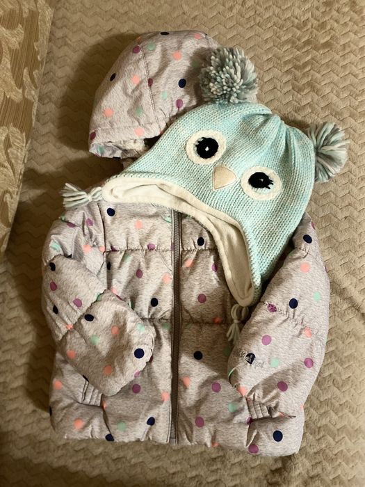набір на дівчинку 2 роки куртка та шапка