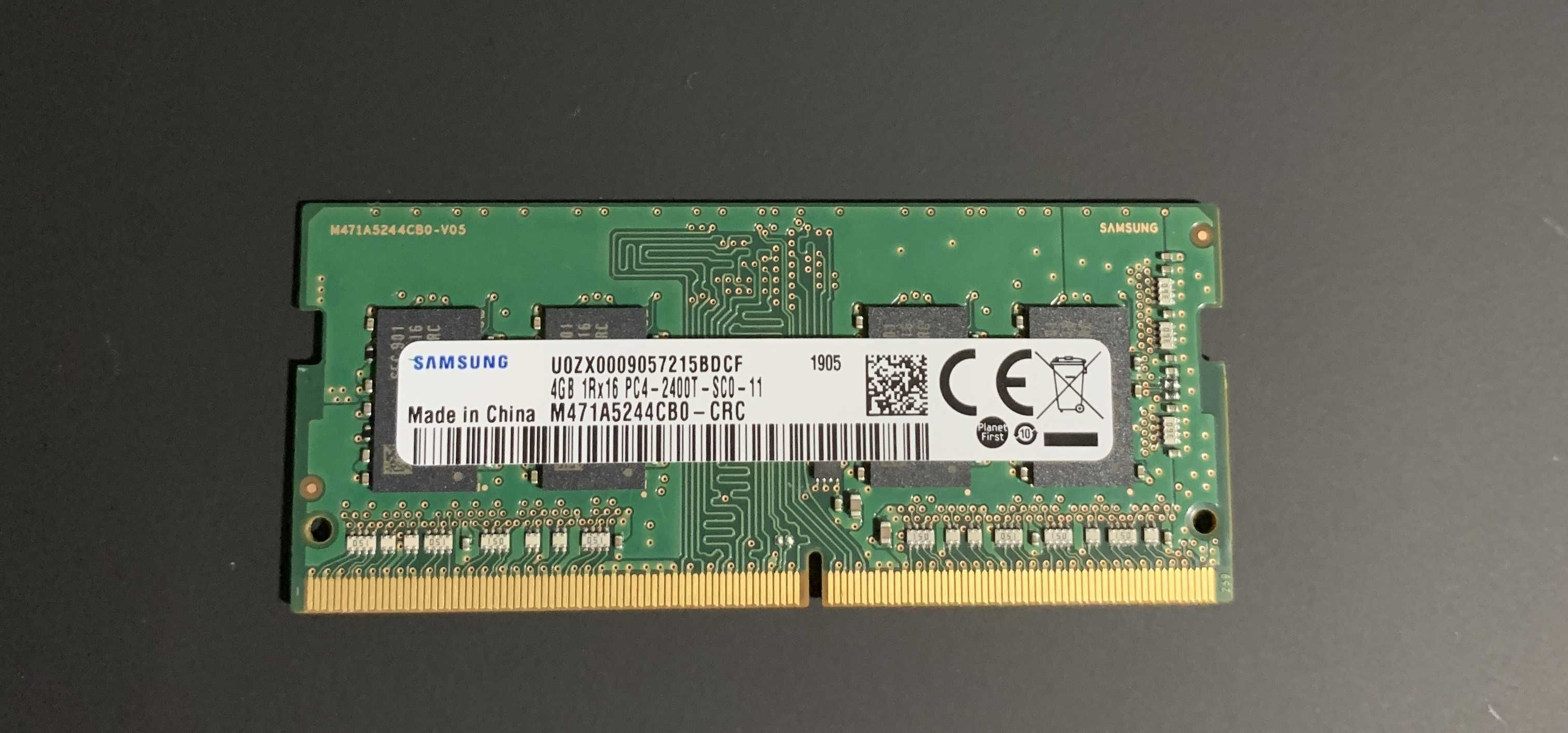 RAM Samsung 4GB SO-DIMM DDR4 2400MHz