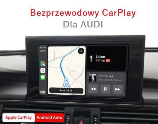 box ANDROID AUTO CARPLAY AUDI A4 A5 A6 A7 A8 Q3 Q5 Q7 mmi 3G RMC mib