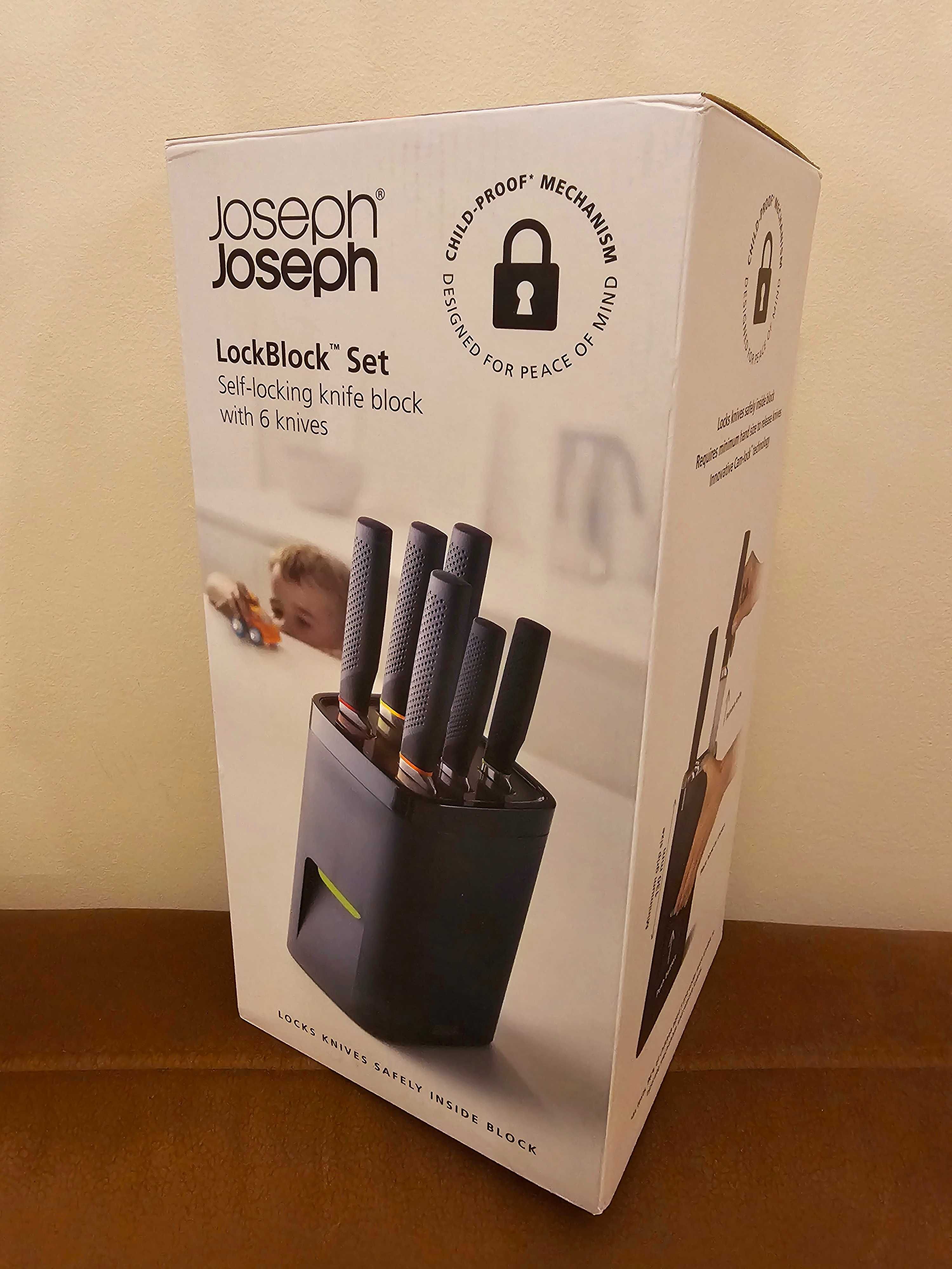 Okazja! NOWY Zestaw noży JOSEPH JOSEPH LockBlock Blok
