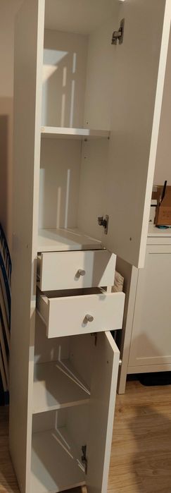 Szafka łazienkowa biała