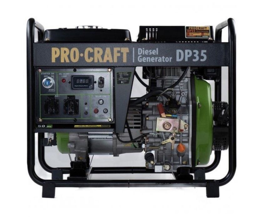 Генератор дизельный Procraft DP35, 3,3 кВт