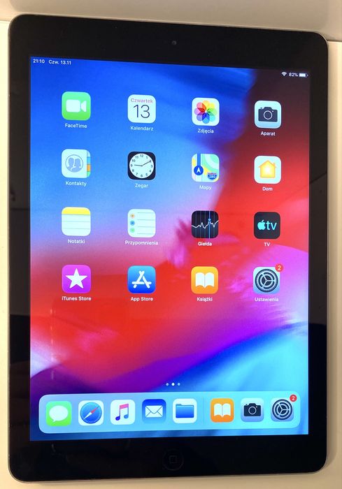 Apple IPad Air WiFi A1474 16Gb Tablet Gwiezdna Szarość BDB