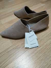 Skórzane buty damskie Reserved r.39 (25,5 cm)