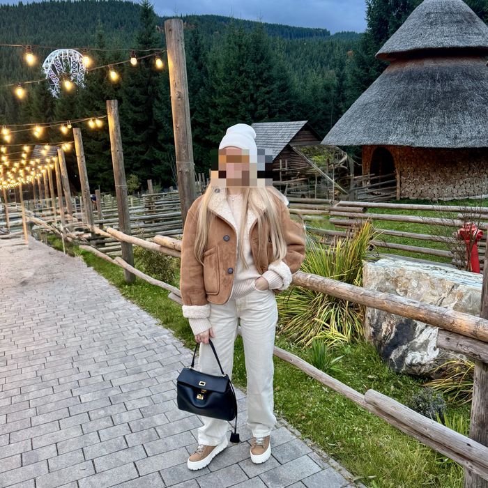 Двостороння дублянка Zara