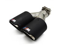Двойные насадки на выхлоп глушители BMW ///M Performance глушитель бмв