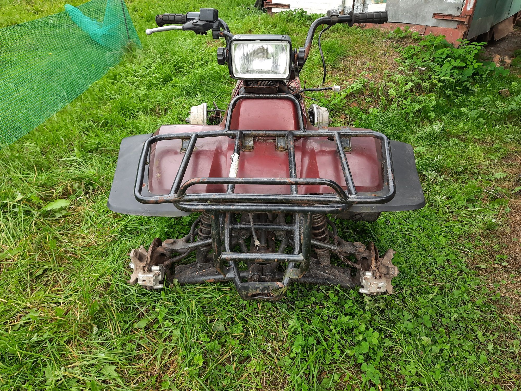 Kawasaki KLF 300 części lampa rama błotnik owiewka zderzak bagażnik oś