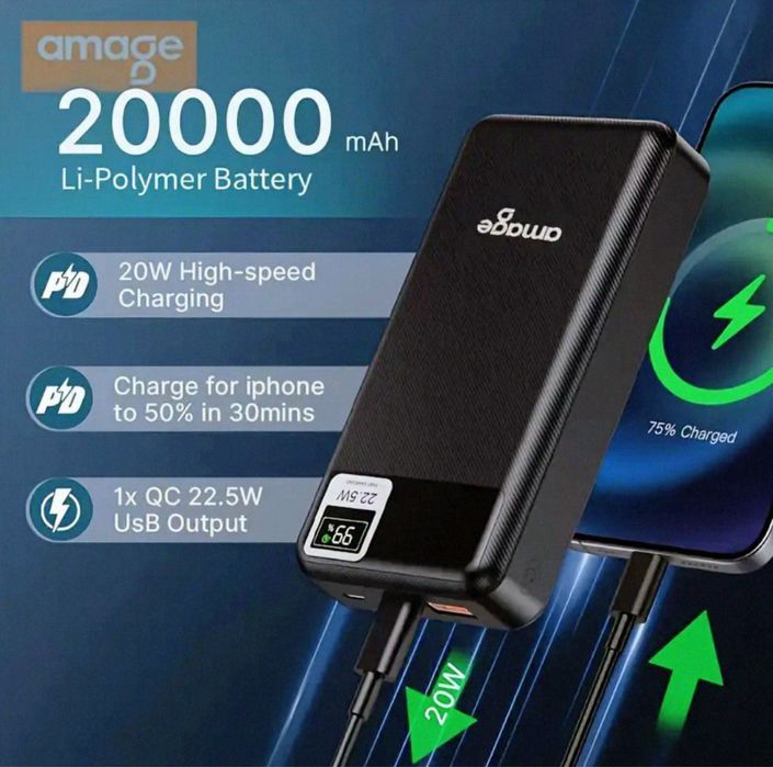 ‼️Павербанк Amage L2302‼️