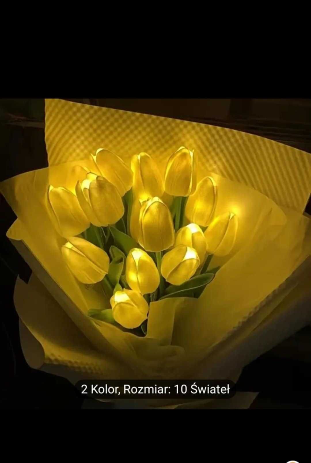 Nowe tulipany świecące