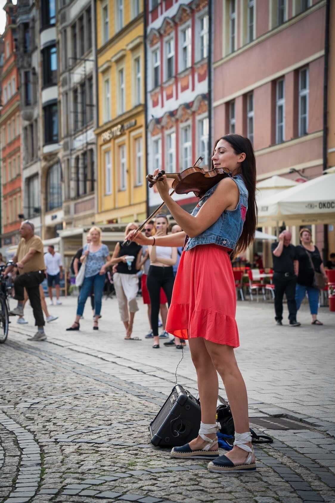 Skrzypce na wesele, imprezę, ślub, inne urocz.,szeroki re