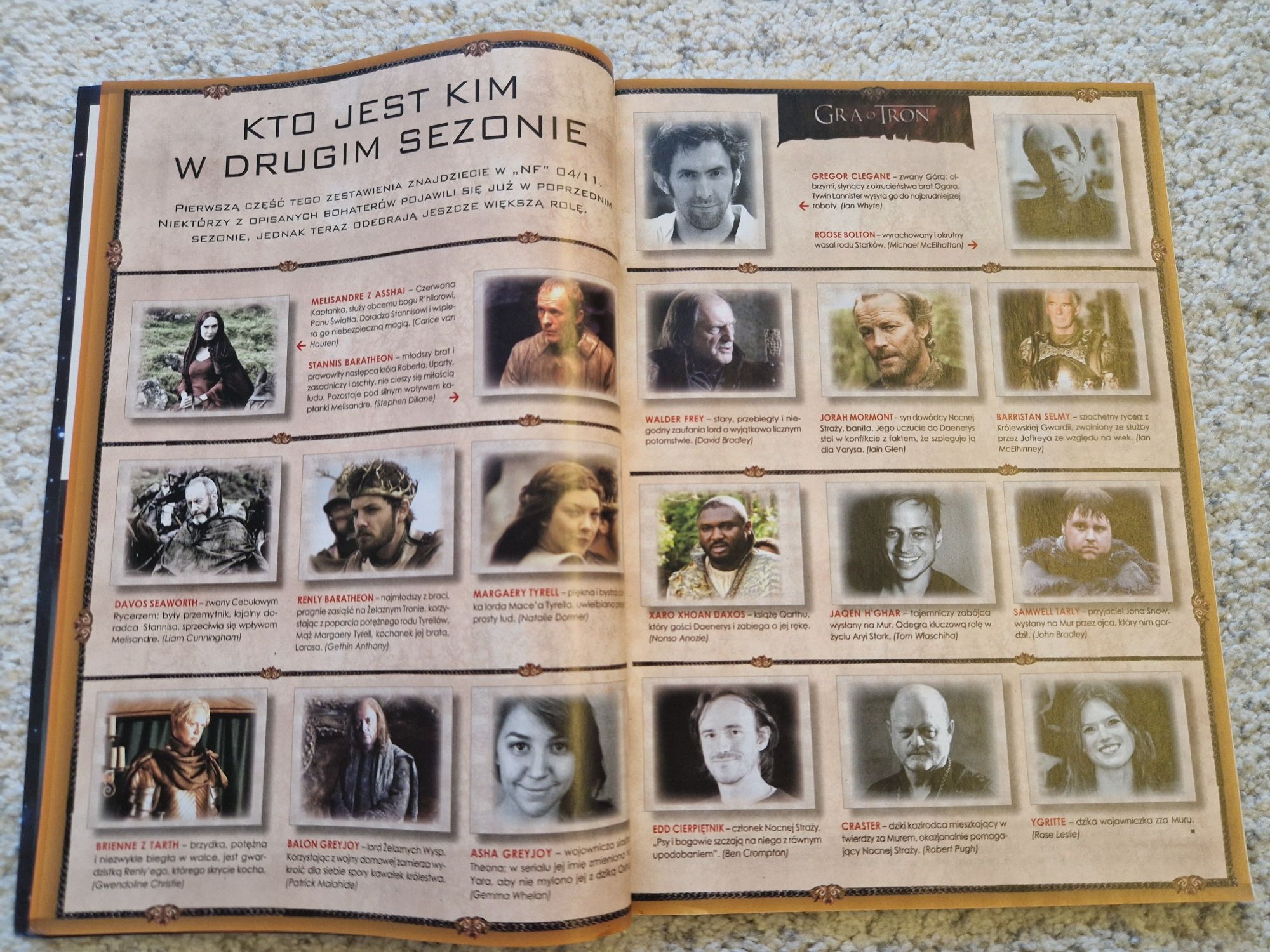 Magazyn (miesięcznik) Fantastyka, Gra o Tron!