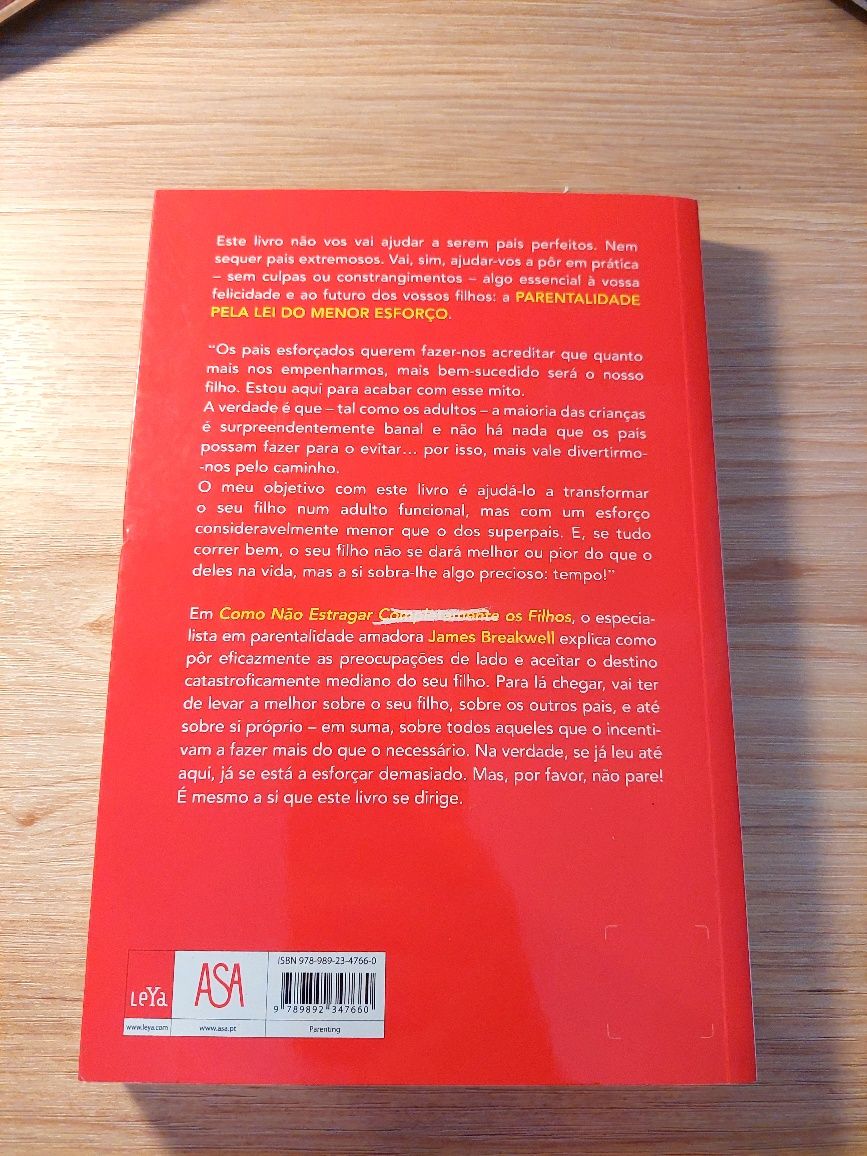 Livro- Como não estragar completamente os filhos