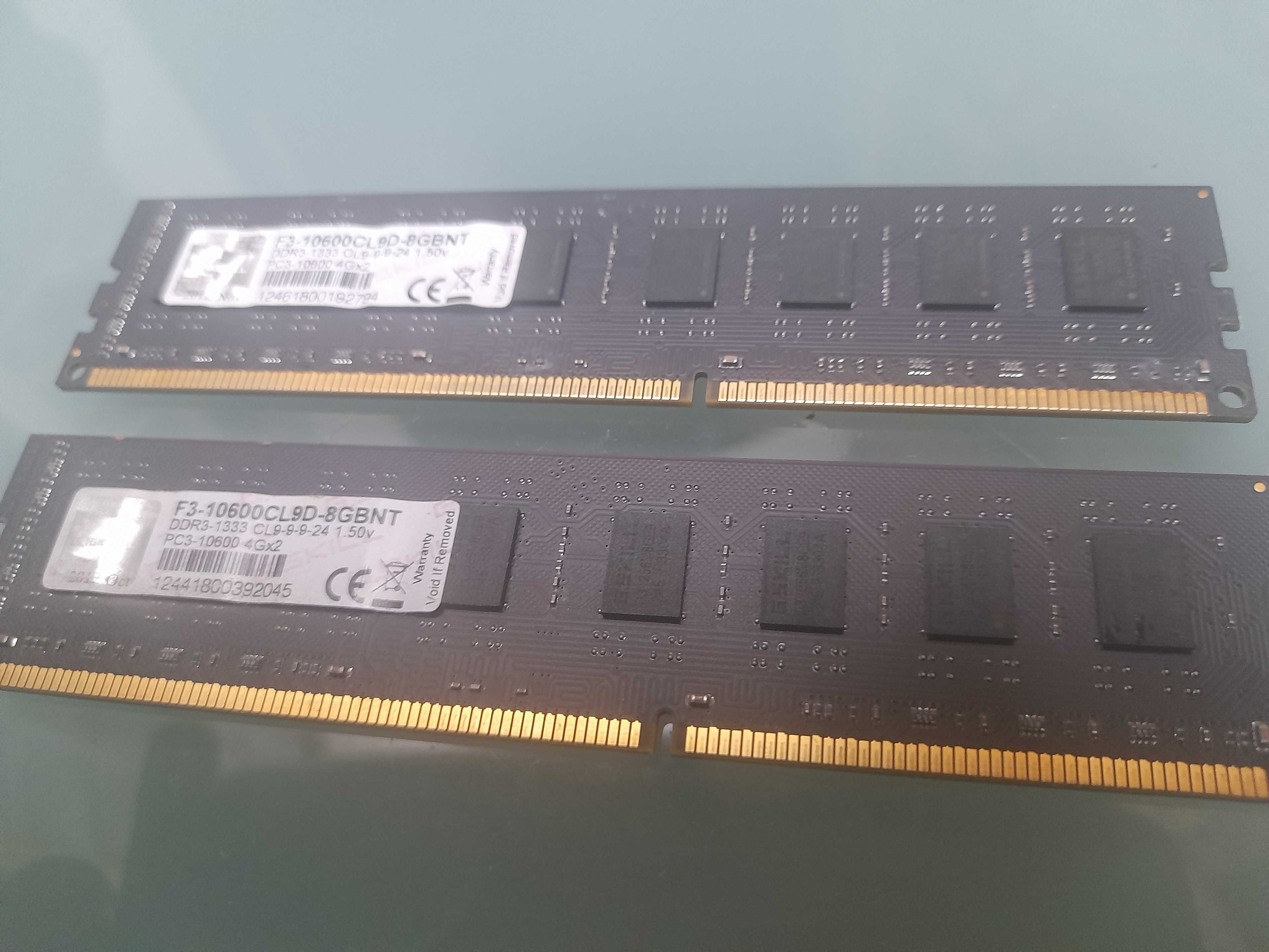 Memória RAM DDR3 1333Mhz  8Gb