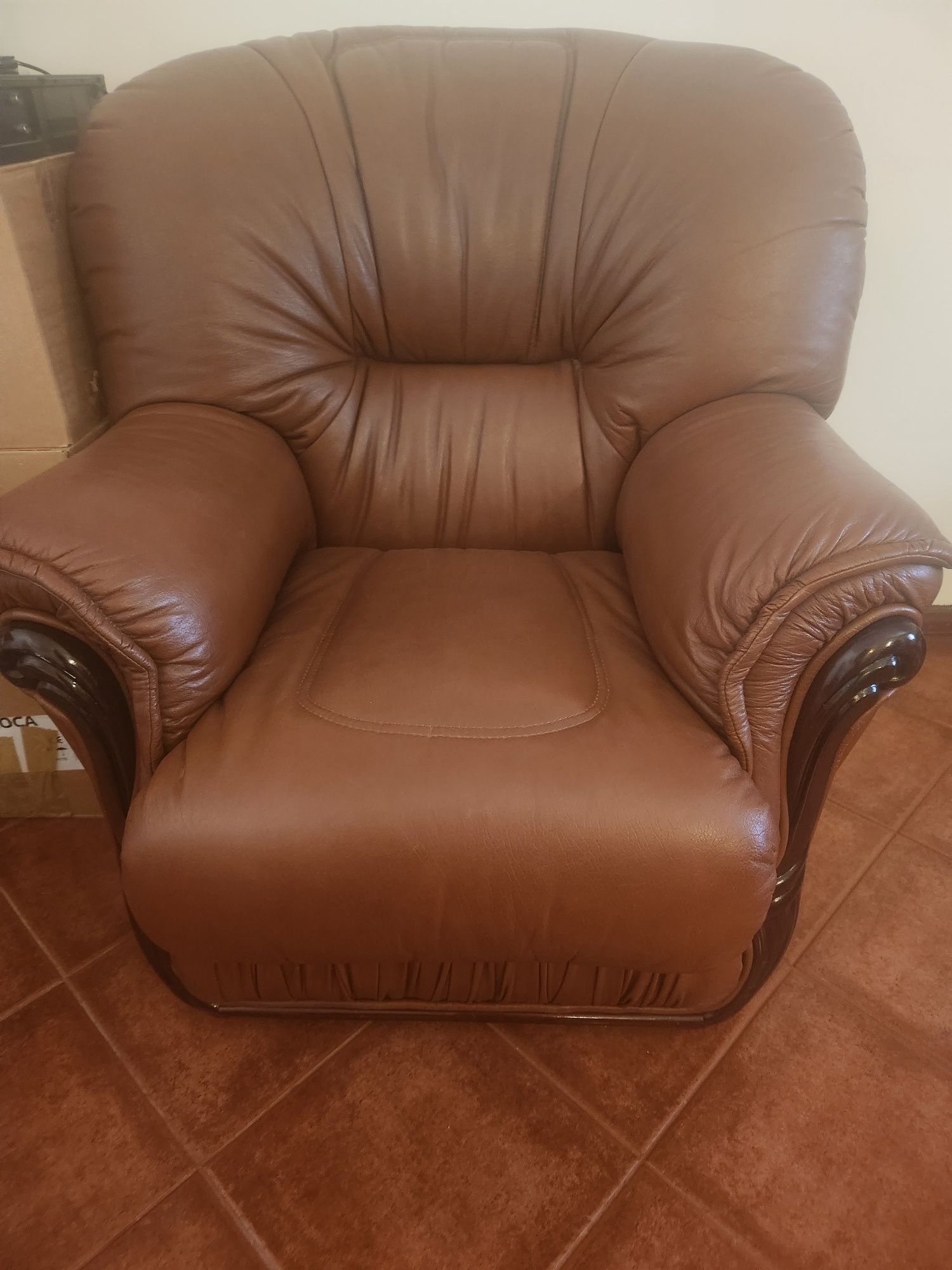 Sofás de cabedal