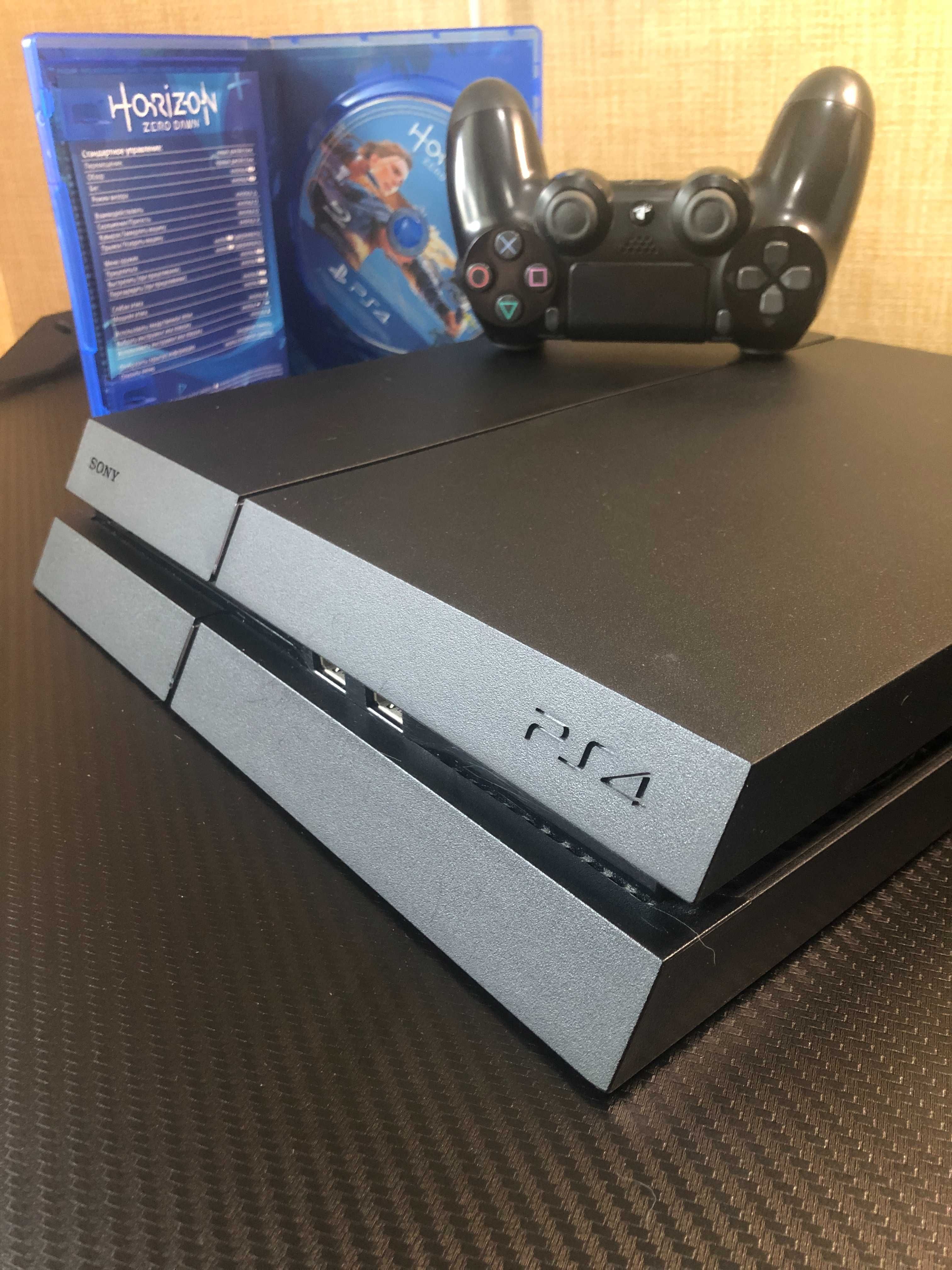 Playstation 4 FAT 500GB (PS4) + Диск Horizon у подарунок