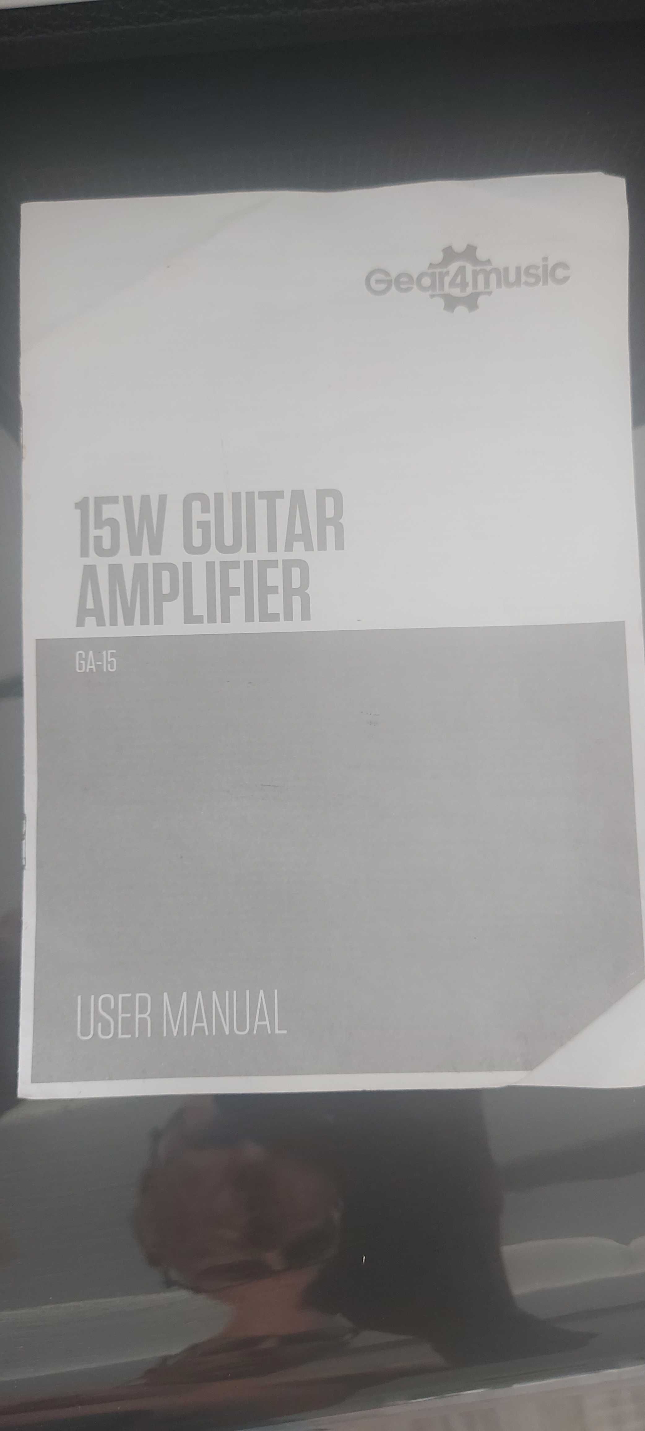 Amplificador de guitarra eletrica de 15w