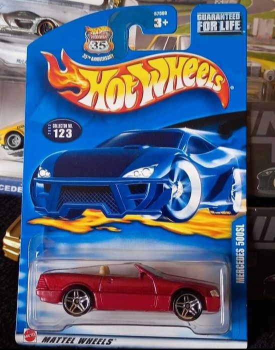 Mercedes 500sl hot wheels