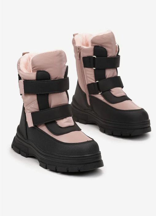 Buty zimowe dziewczęce 30 ocieplane wodoodporne