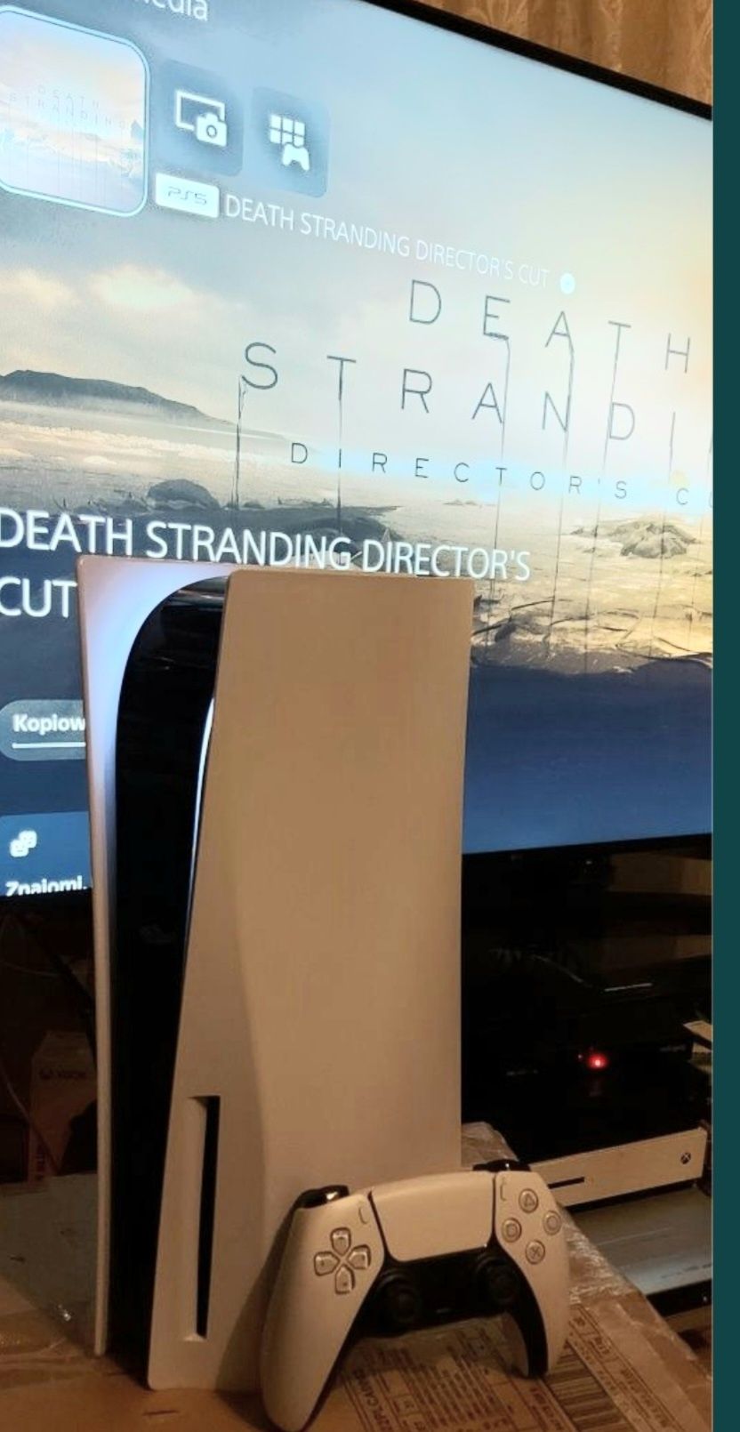 PS5, z Napędem, Gry , Pad, Playstation 5, VR