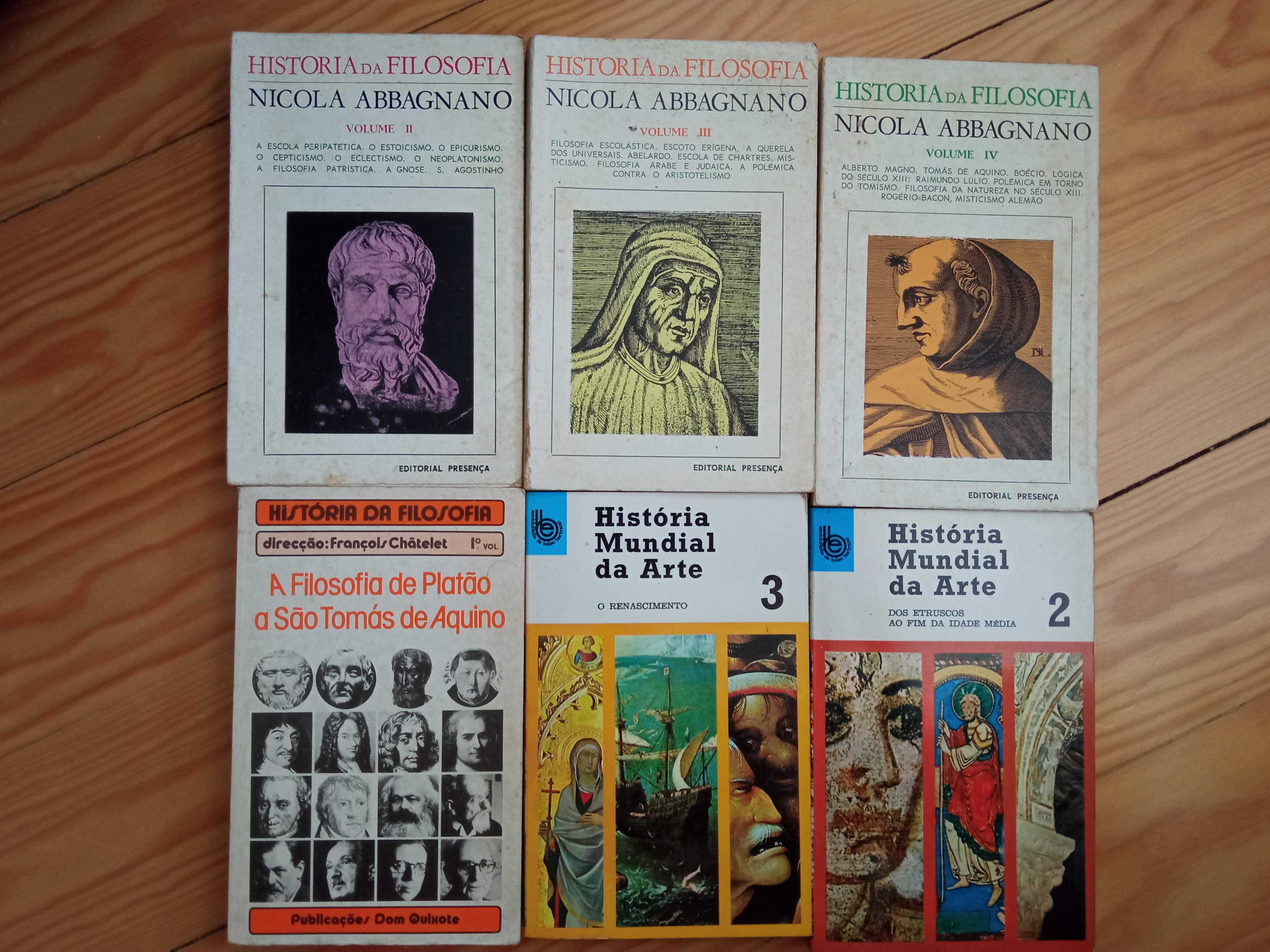 História da Filosofia - História da Arte - Livros de Bolso