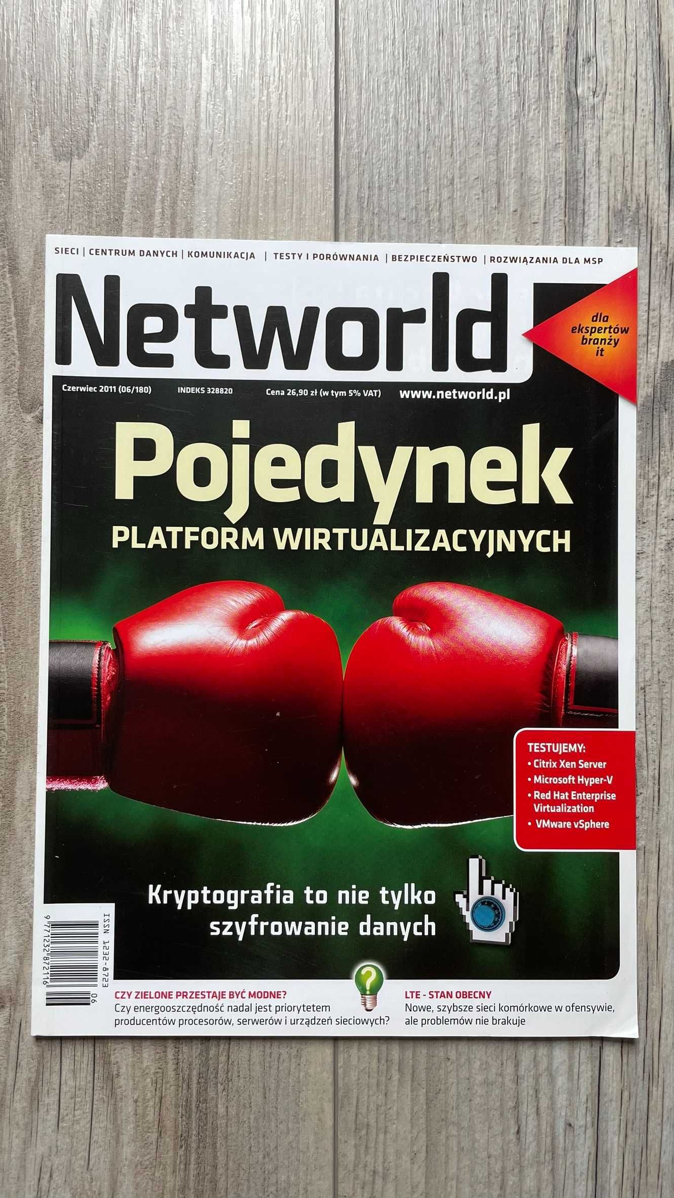 Komplet magazynów NetWorld z 2011 roku Net World