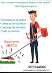 Limpezas de terrenos e jardins