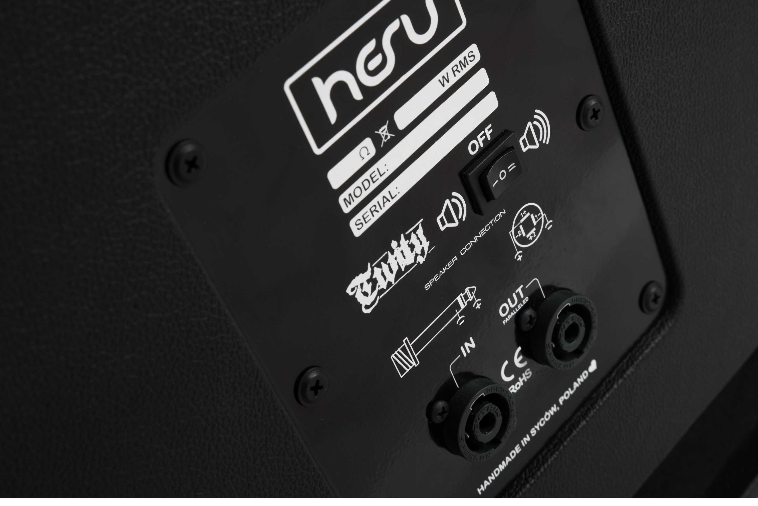 kolumna basowa HESU B110BK-B nowa