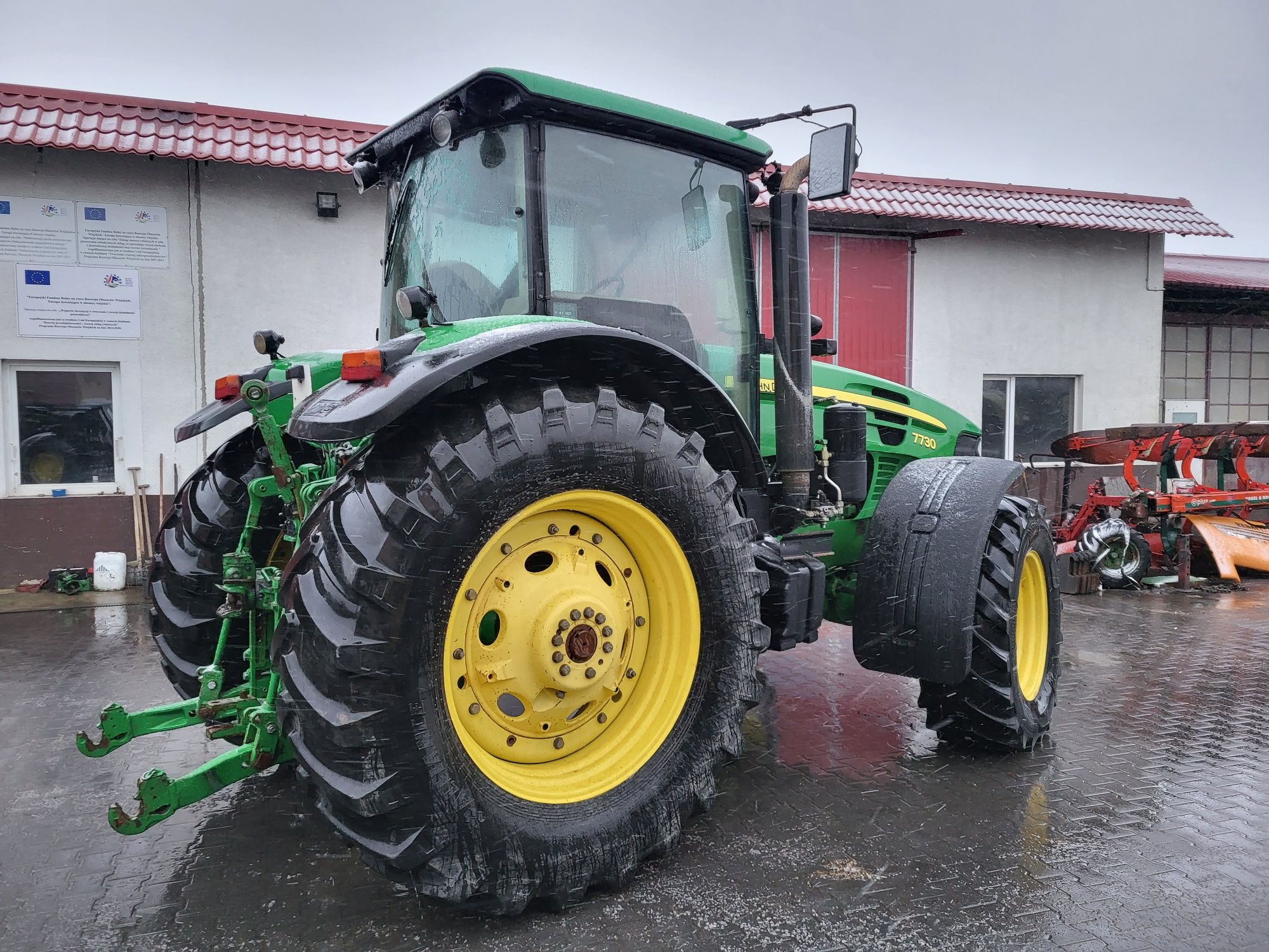 John deere 7730 Power quad pneumatyka