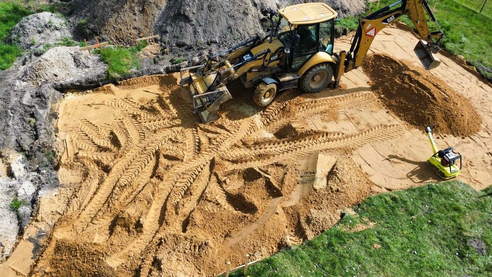 Wykonanie płyty fundamentowej, płyta fundamentowa, płyty fundamentowe