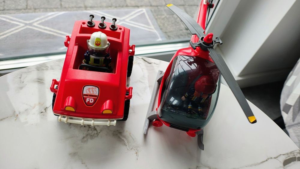 Playmobile zestaw straży pożarnej