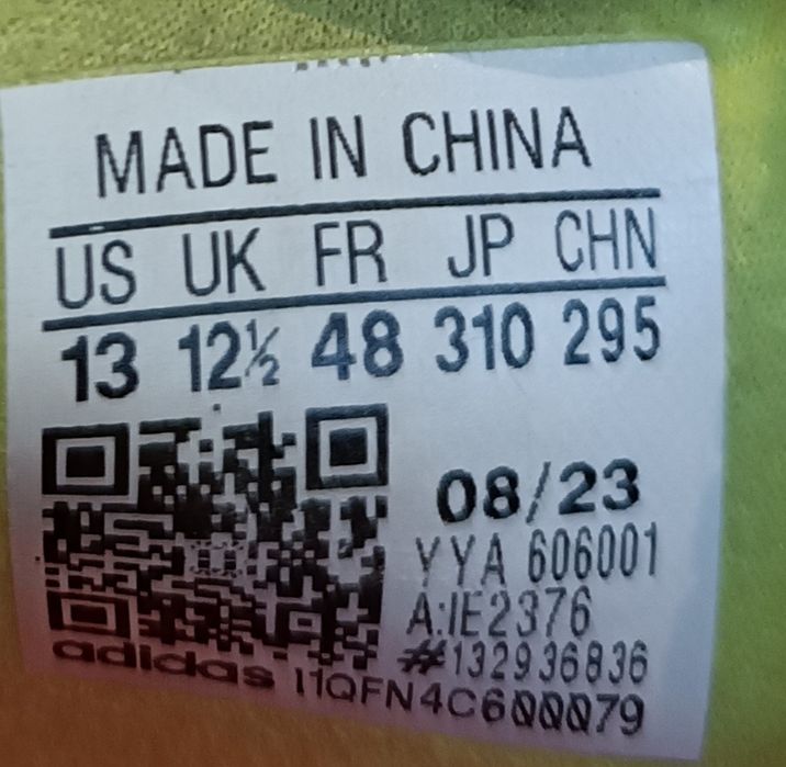 Korki Adidas x Crazyfast Elite Fg Profesjonalne Oryginalne rozmiar 48