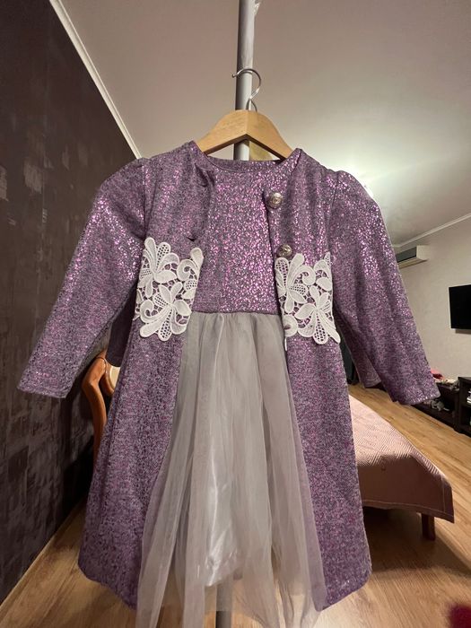 Сукня та кардиган для дівчинки!