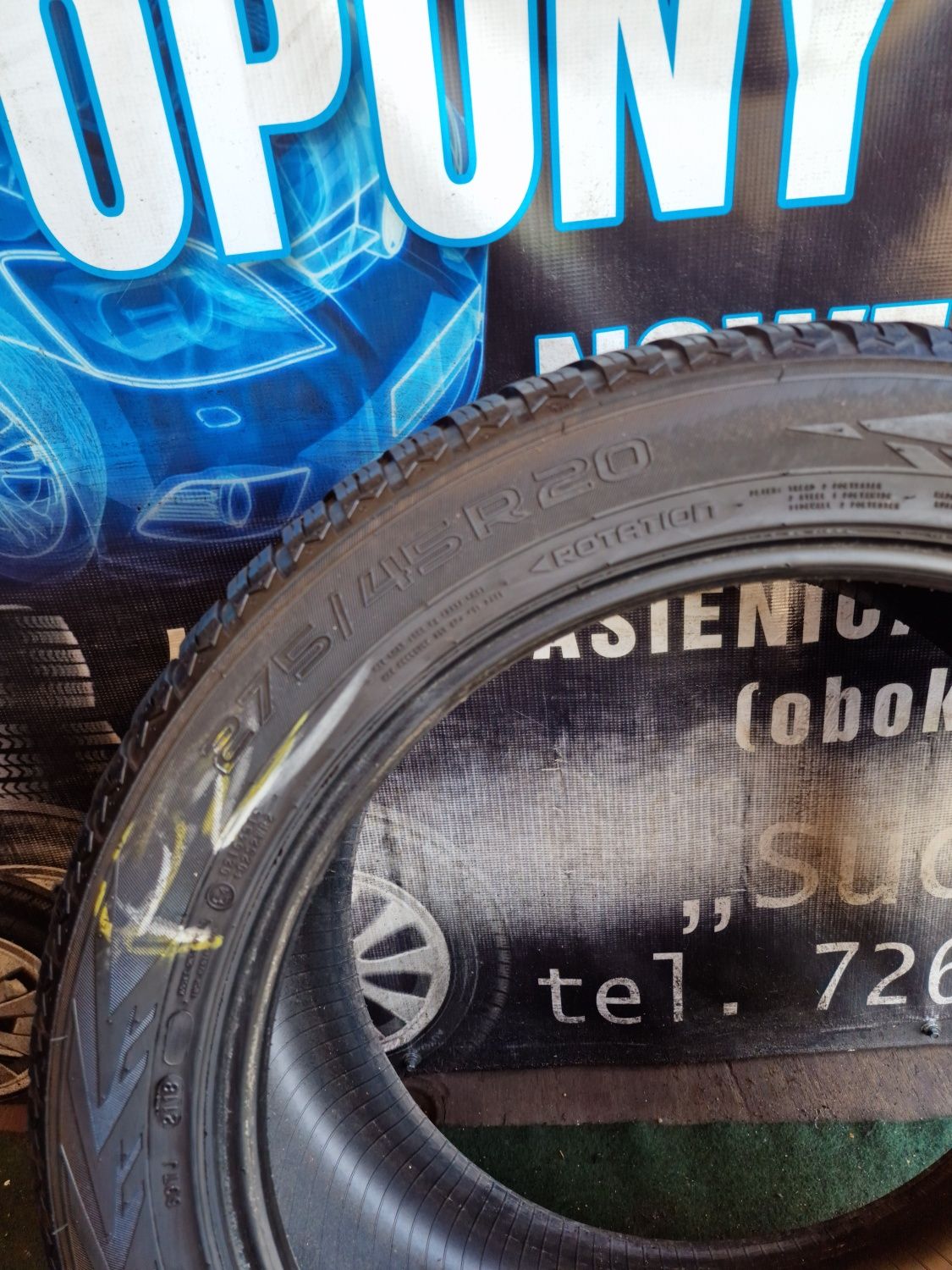 Opony zimowe 275/45/20 255/45/20 Nokian Komplet