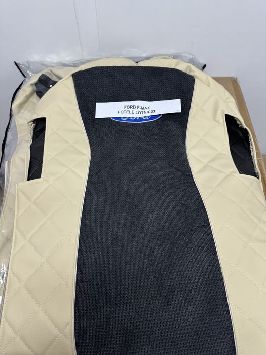 Pokrowce na siedzenia FORD F-MAX  od 2018r. Pikowane welurowe