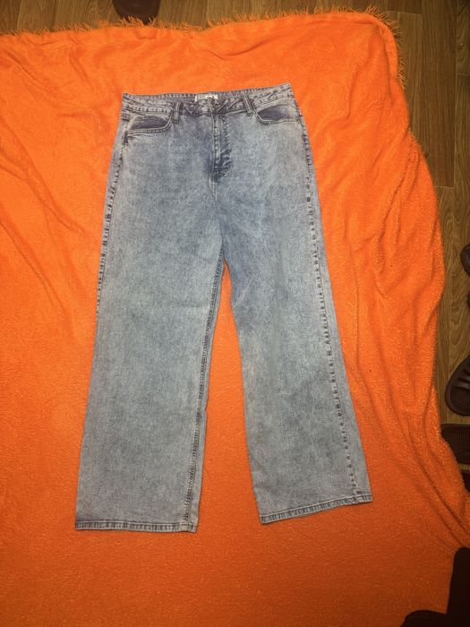 Светло синие baggy jeans