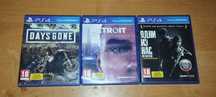 Продам игры на ps4 The last of us, Detroit, Days Gone