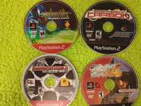 PS2 NTSC USA zestaw gier