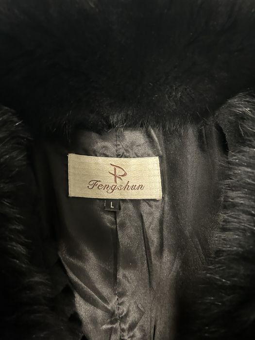 Futro z krulika  czarne