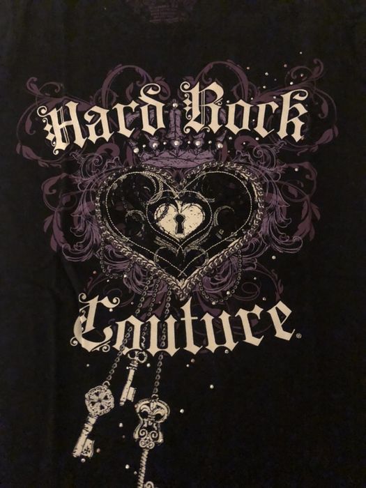HARD ROCK t-shirt senhora, preta, tamanho XS