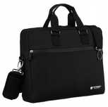 torba na laptopa z syntetycznego materiału - peterson