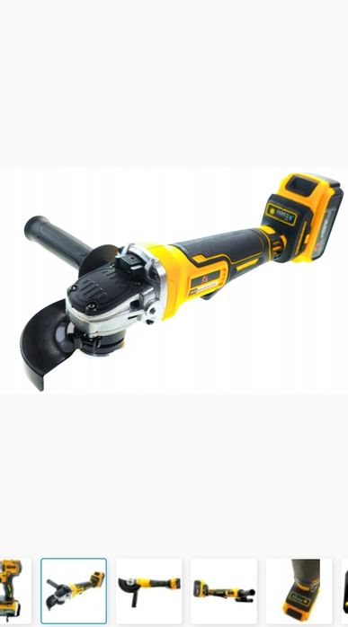 Zestaw szlifierka wkrętarka akumulatorowa Niemiecka ubertool  2x aku 6