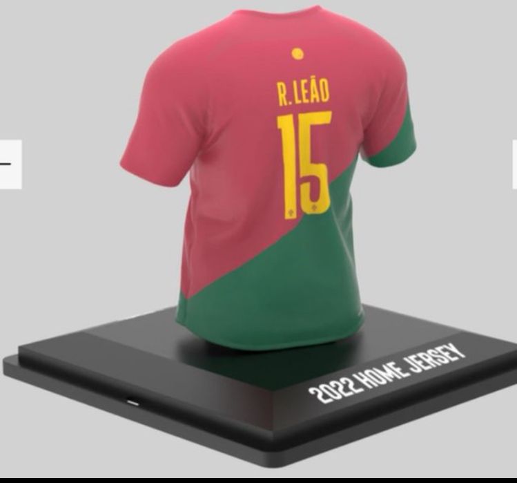 Rafael Leǎo ,My jersey 2022 ,artigo coleçǎo ,otimo prenda natal