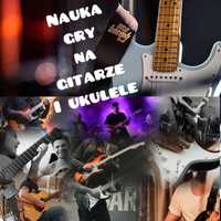 Nauka gry na gitarze i ukulele