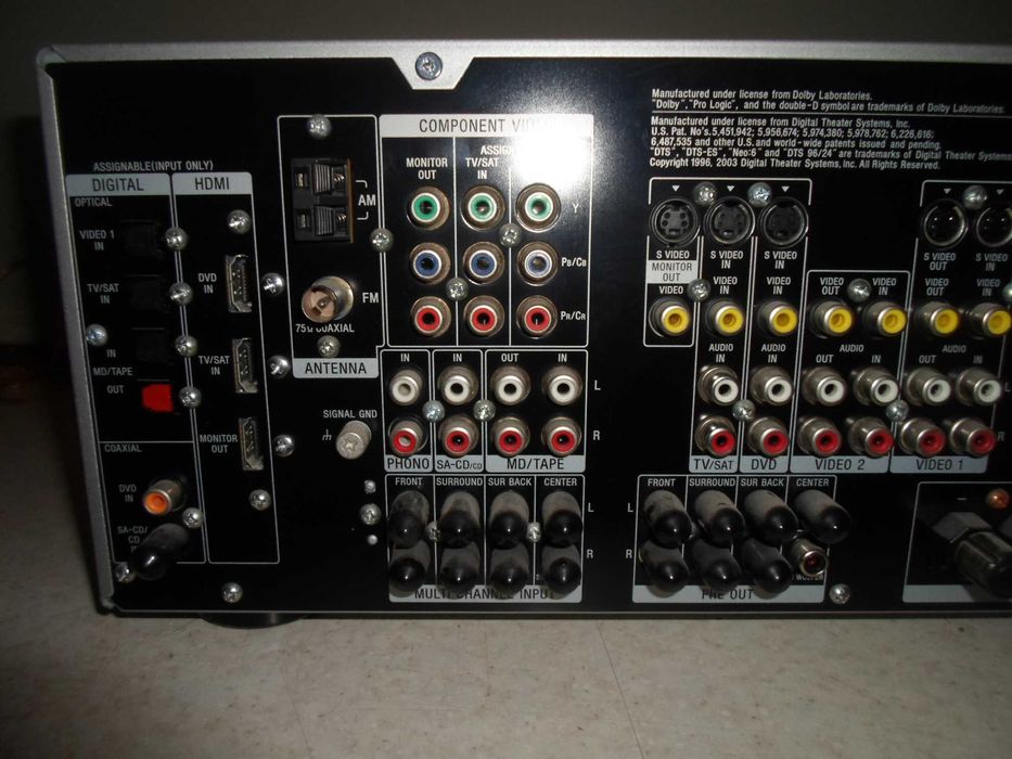 AV-ресивер Sony STR-DA1200ES, 7.1-канальний, 100 Вт.